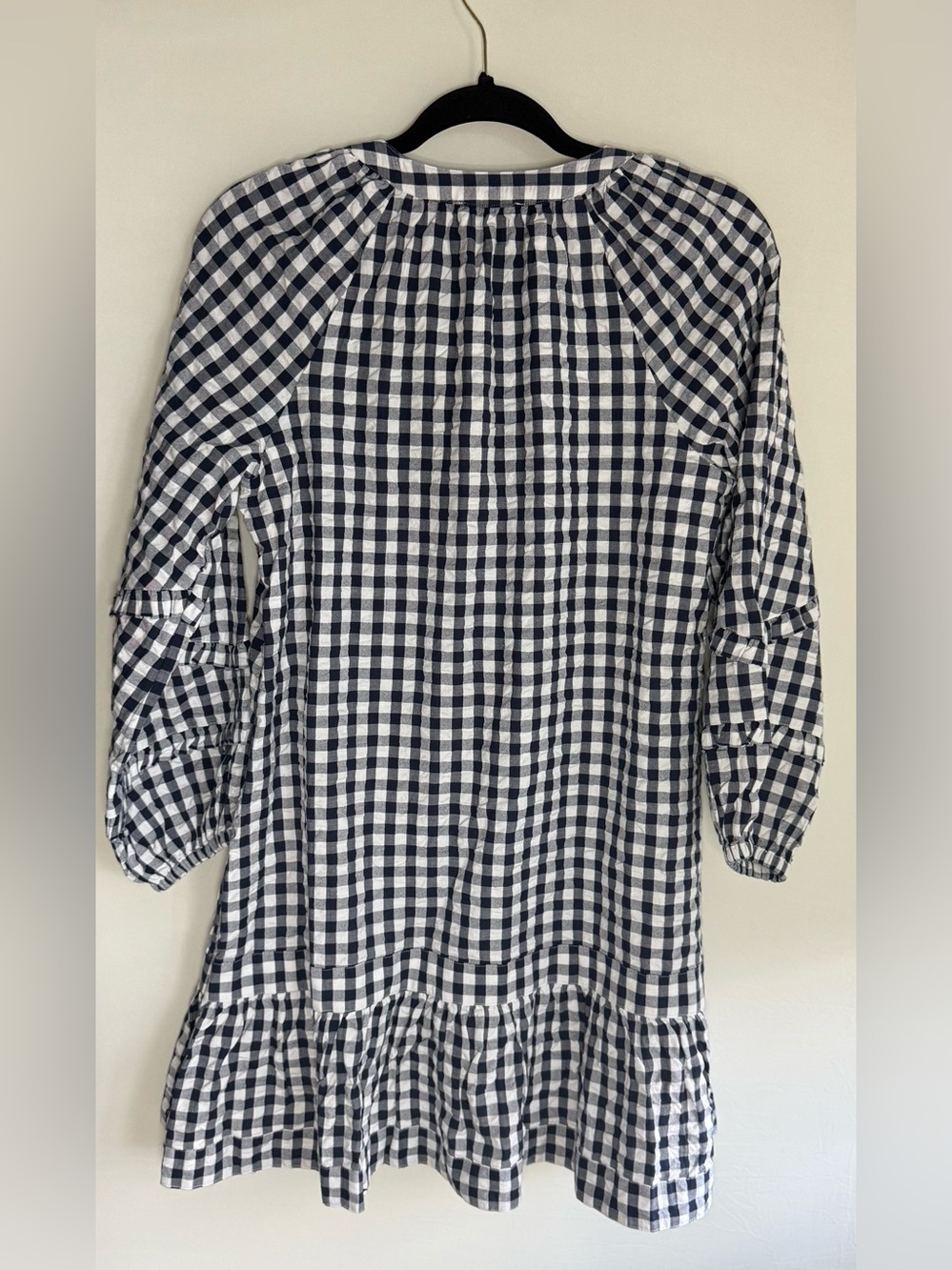 Vineyard Vines Gingham ruffle dress • NWT • Women’s small - Picture 5 of 8